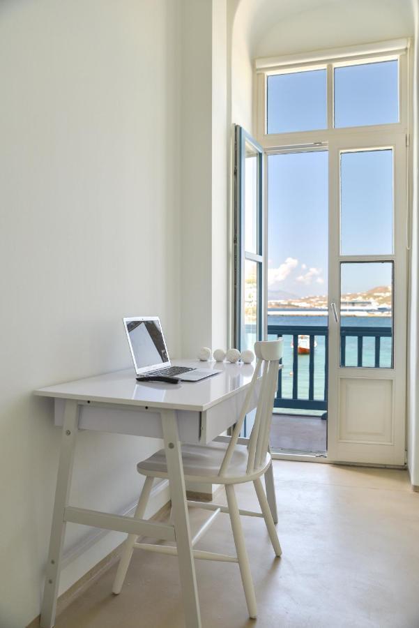 White Memories, Seafront Luxury Apartment Mykonos Mykonos Town Eksteriør bilde