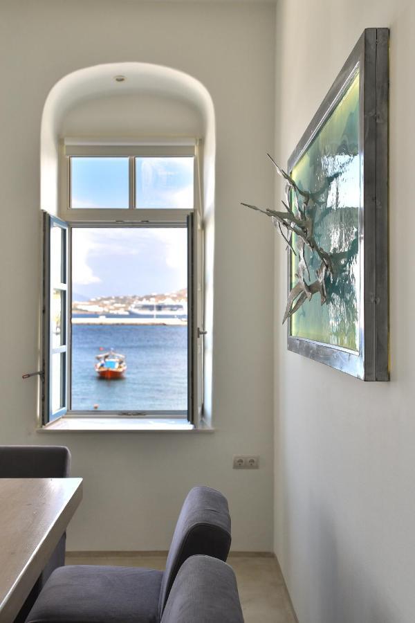 White Memories, Seafront Luxury Apartment Mykonos Mykonos Town Eksteriør bilde