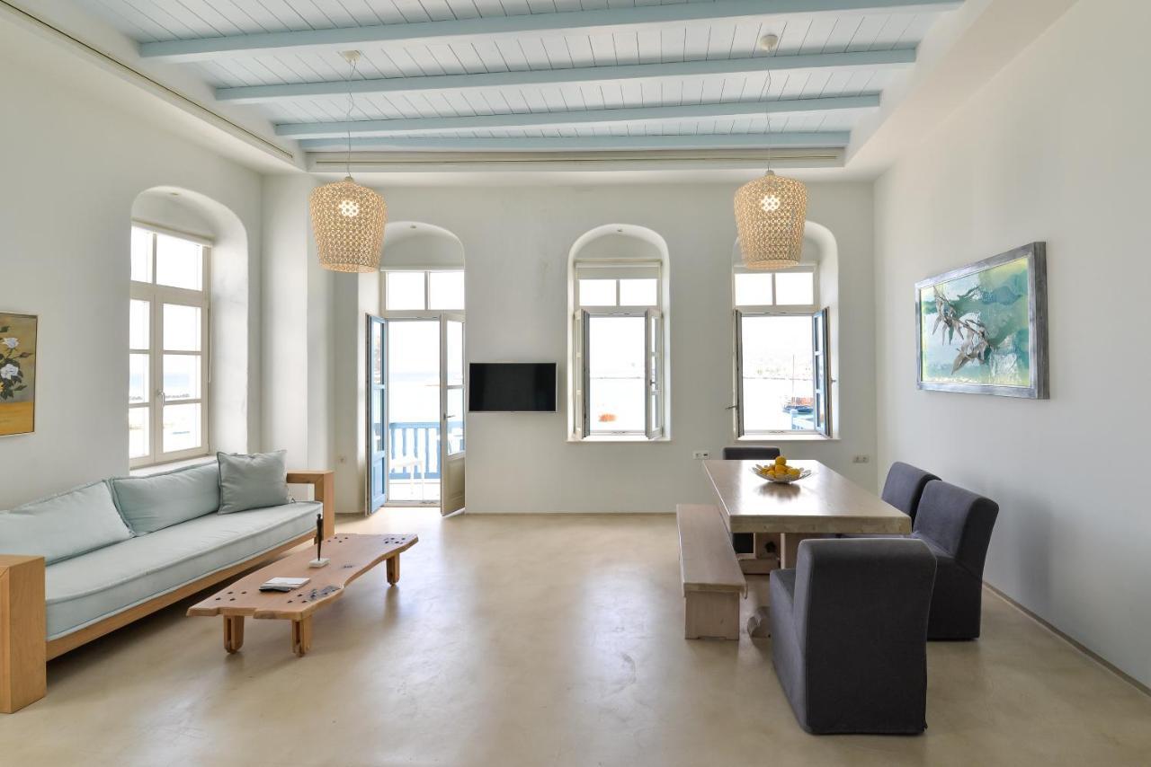 White Memories, Seafront Luxury Apartment Mykonos Mykonos Town Eksteriør bilde
