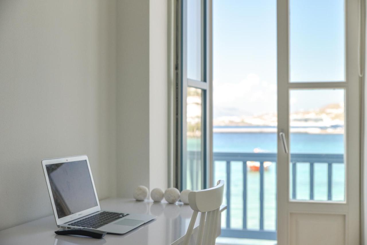 White Memories, Seafront Luxury Apartment Mykonos Mykonos Town Eksteriør bilde