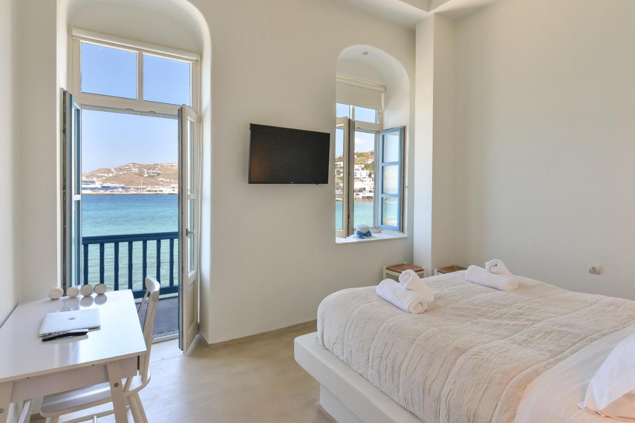 White Memories, Seafront Luxury Apartment Mykonos Mykonos Town Eksteriør bilde